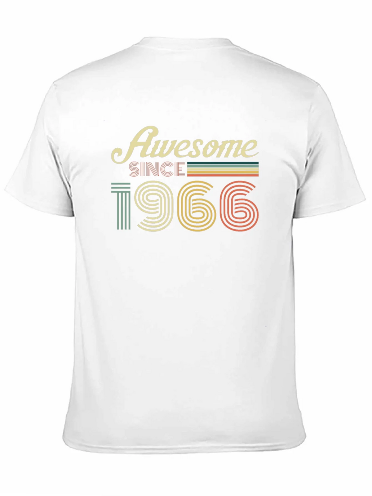 Awesome Since 1966 T-Shirt - Retro Birthday Tee product image 2