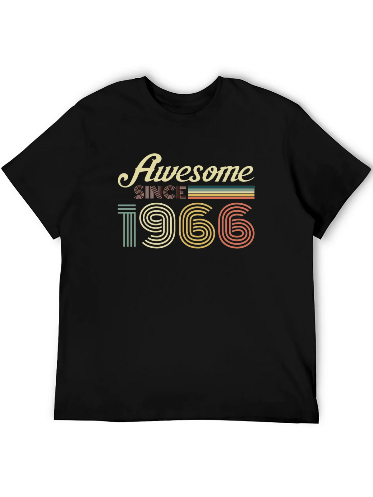 Awesome Since 1966 T-Shirt - Retro Birthday Tee product image 8