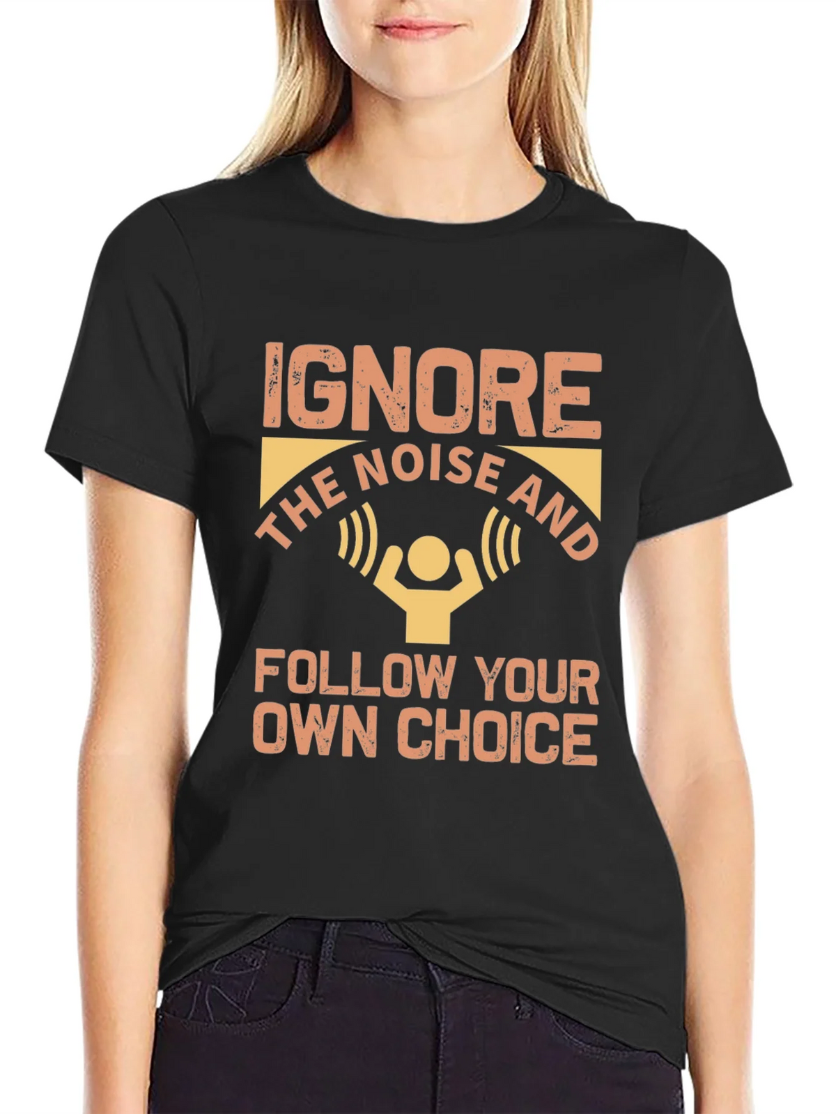 Ignore Noise Follow Choice T-Shirt product image 5