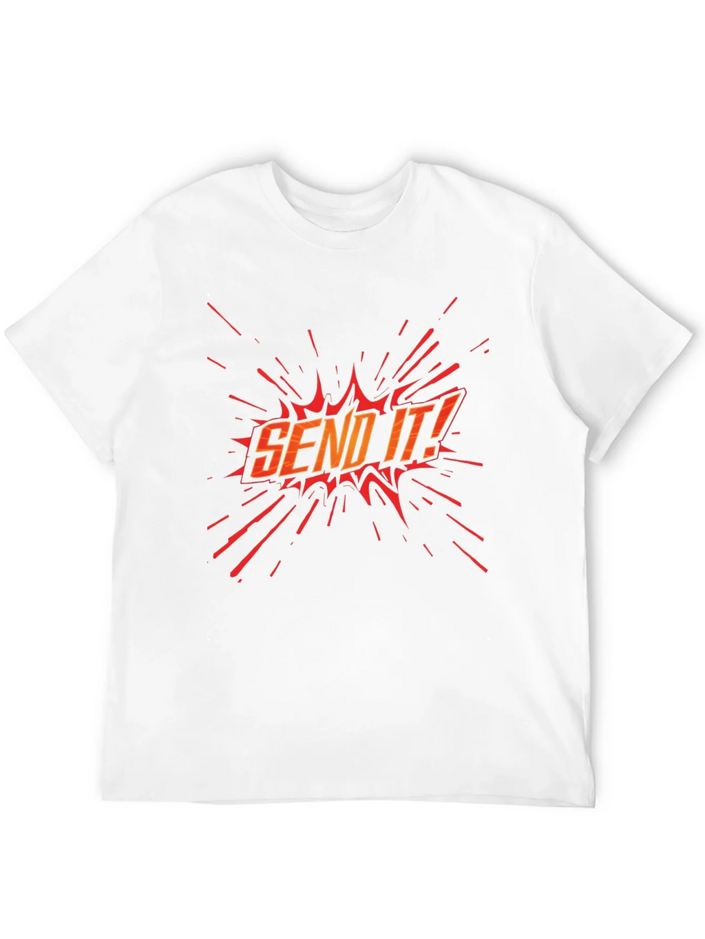 Send It! Graphic Black T-Shirt product image 3