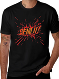 Send It! Graphic Black T-Shirt product image 1
