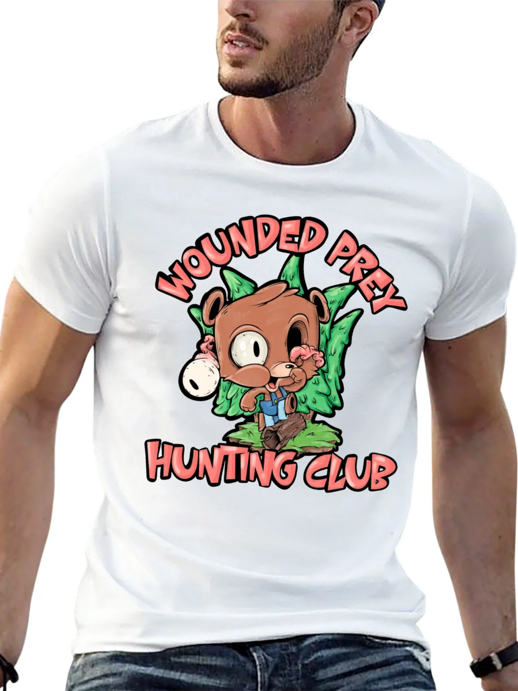 Wounded Prey Hunting Club Graphic Tee product image 4