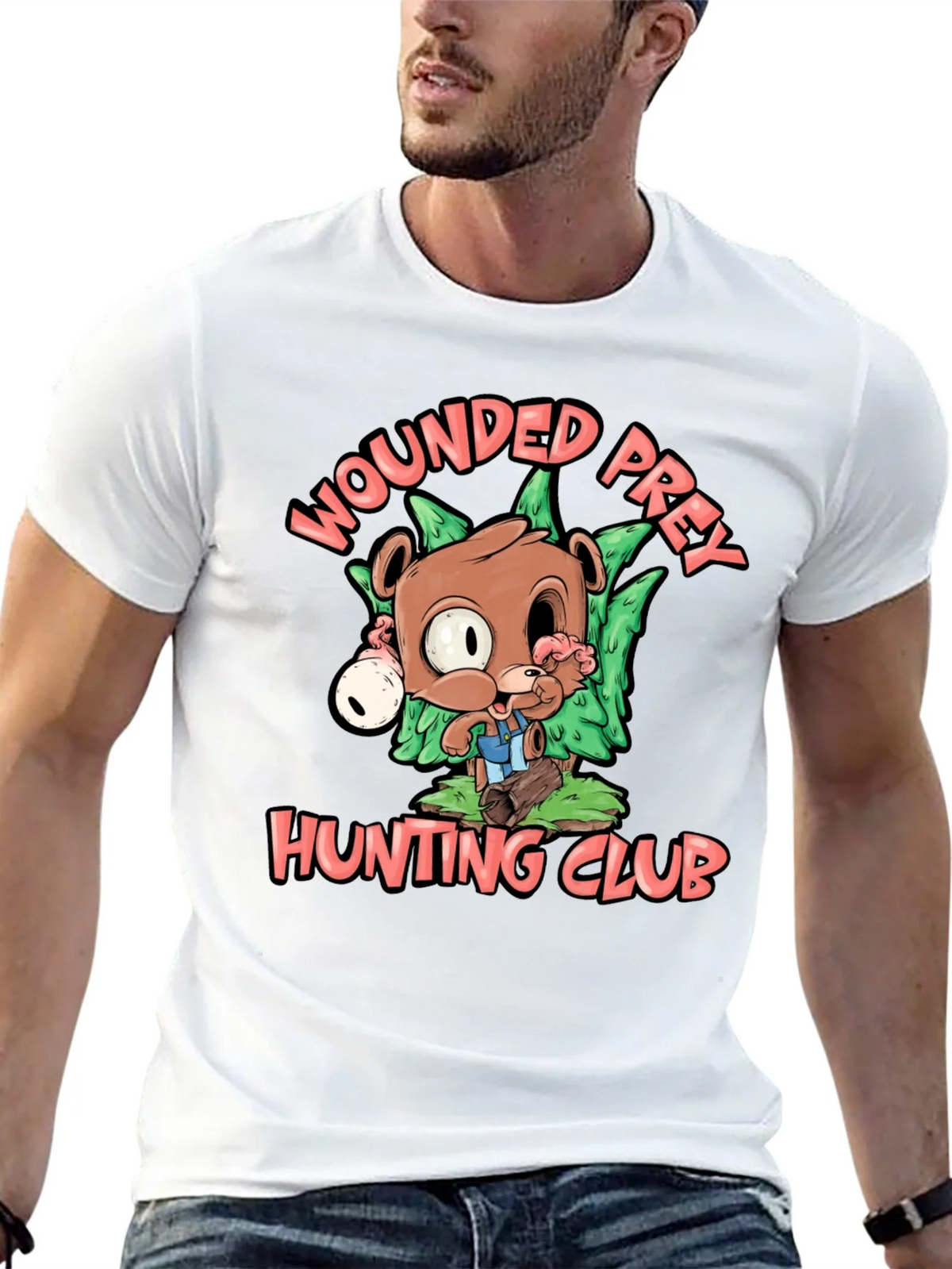 Wounded Prey Hunting Club Graphic Tee product image 4