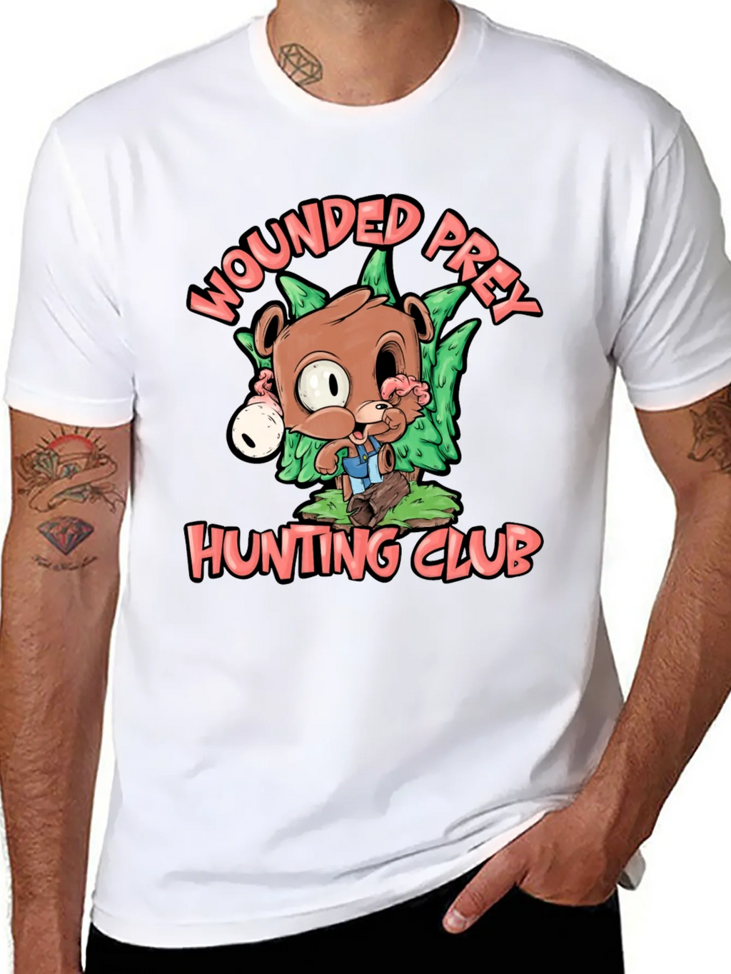 Wounded Prey Hunting Club Graphic Tee product image 10