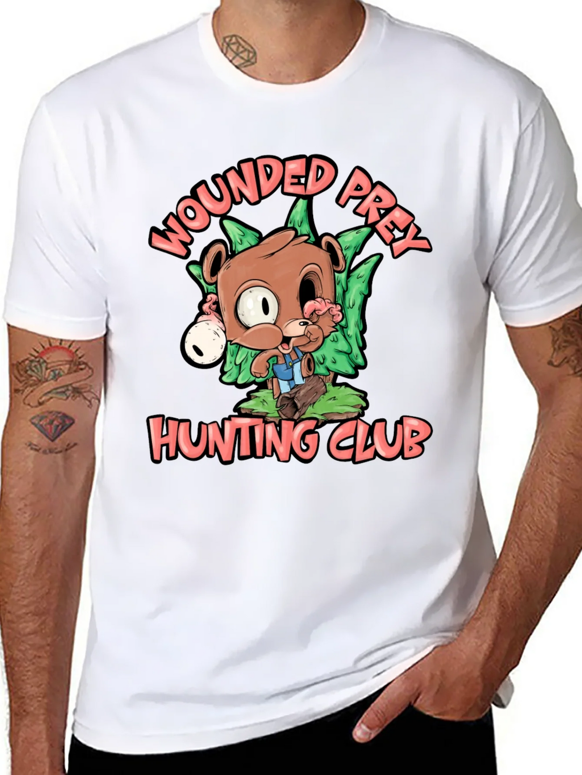 Wounded Prey Hunting Club Graphic Tee product image 10
