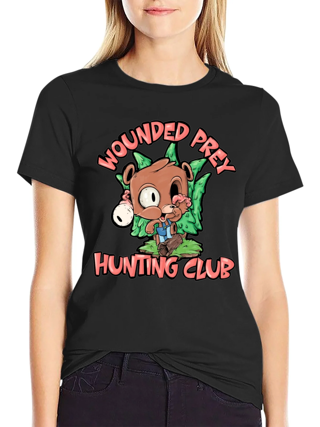 Wounded Prey Hunting Club Graphic Tee product image 5
