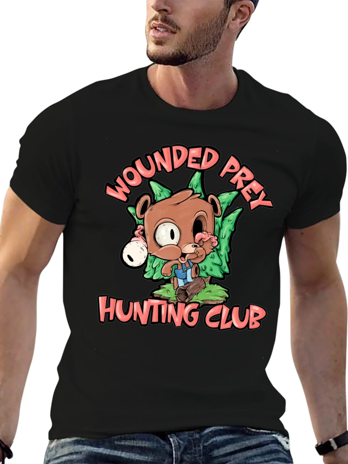 Wounded Prey Hunting Club Graphic Tee product image 9