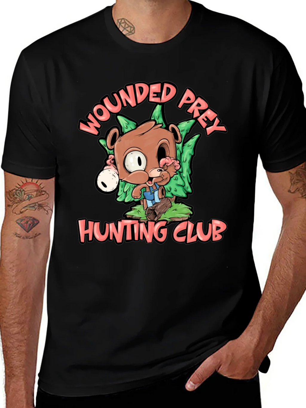Wounded Prey Hunting Club Graphic Tee product image 1