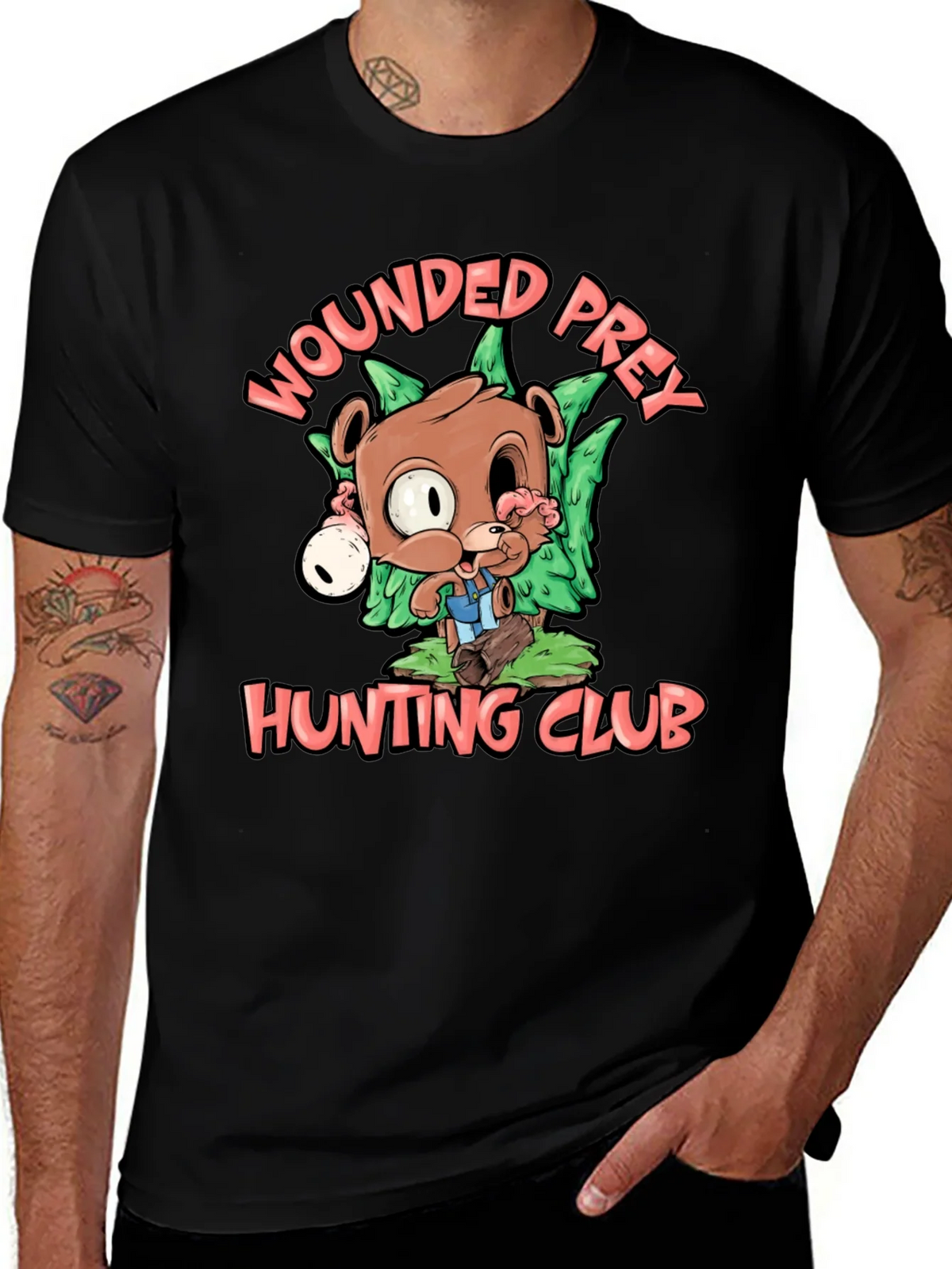 Wounded Prey Hunting Club Graphic Tee product image 1
