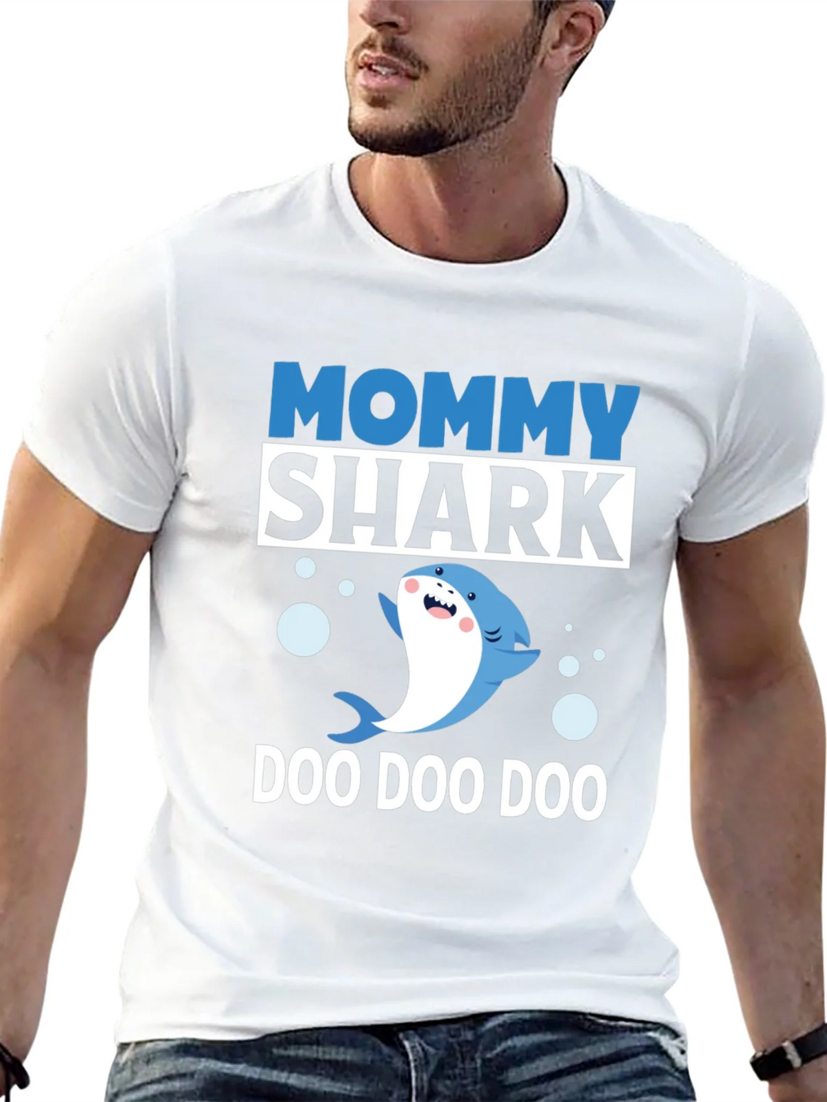 Mommy Shark Doo T-Shirt product image 4