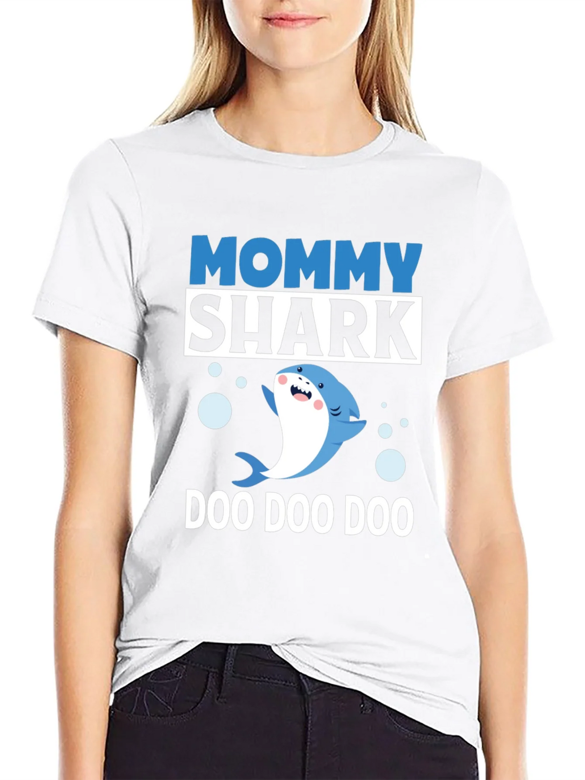 Mommy Shark Doo T-Shirt product image 11