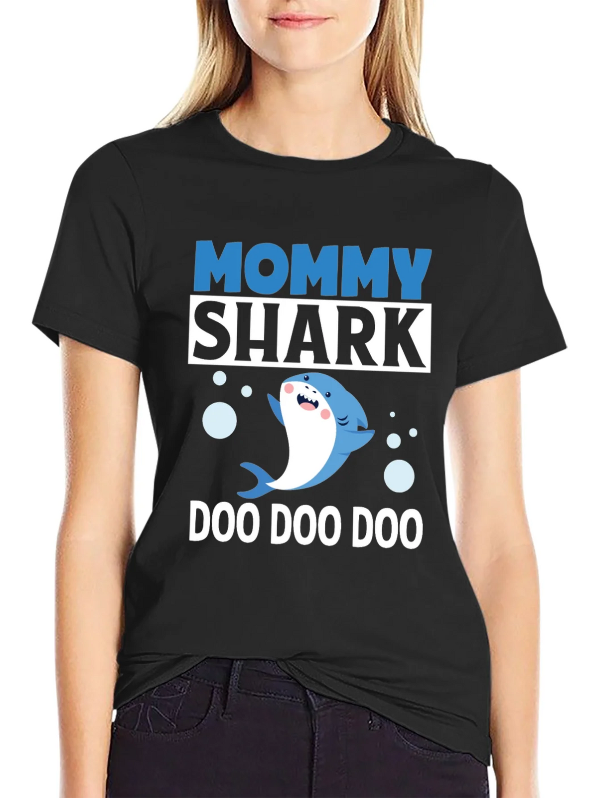 Mommy Shark Doo T-Shirt product image 5