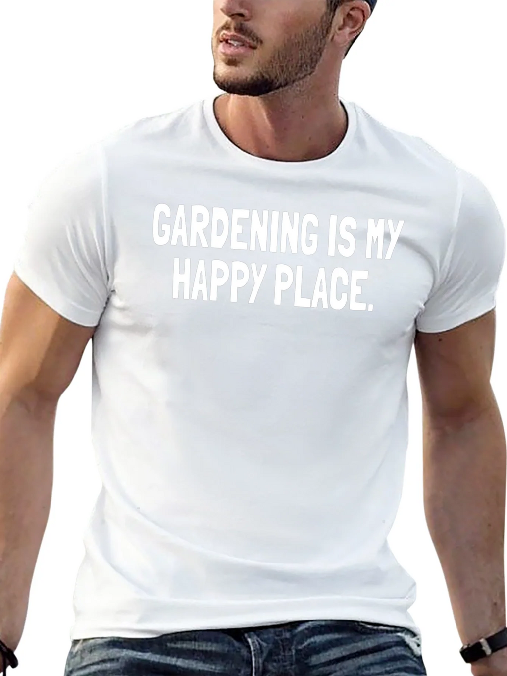 Gardening Is My Happy Place T-Shirt product image 4