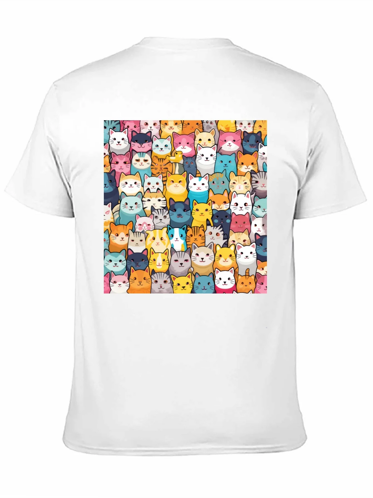Fun Cat Faces T-Shirt - Unisex product image 2