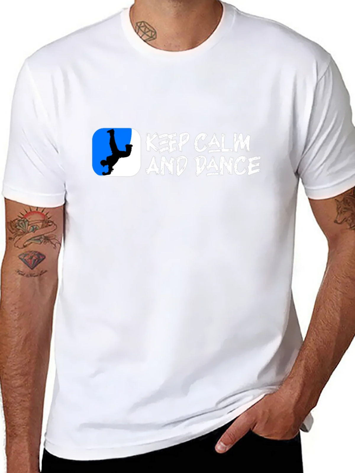 Keep Calm and Dance Graphic Tee product image 10