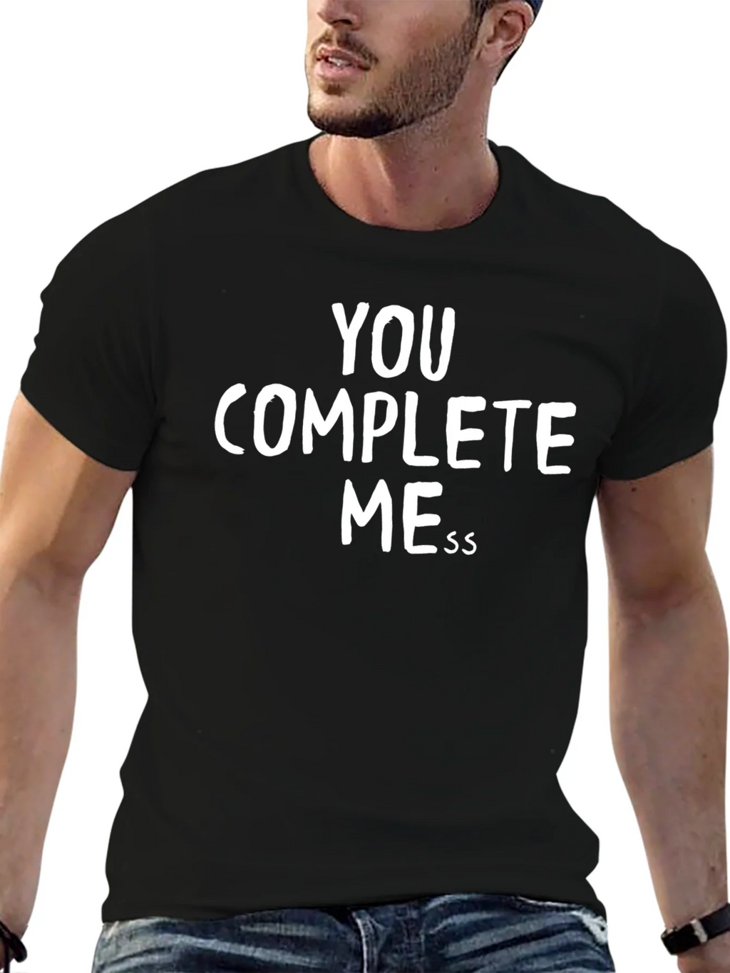 You Complete Mess Graphic Tee - Black product image 7