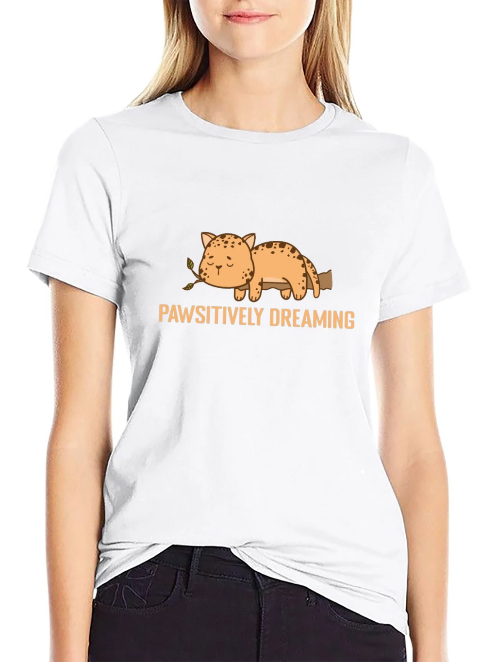 Pawsitively Dreaming Cat T-Shirt product image 11