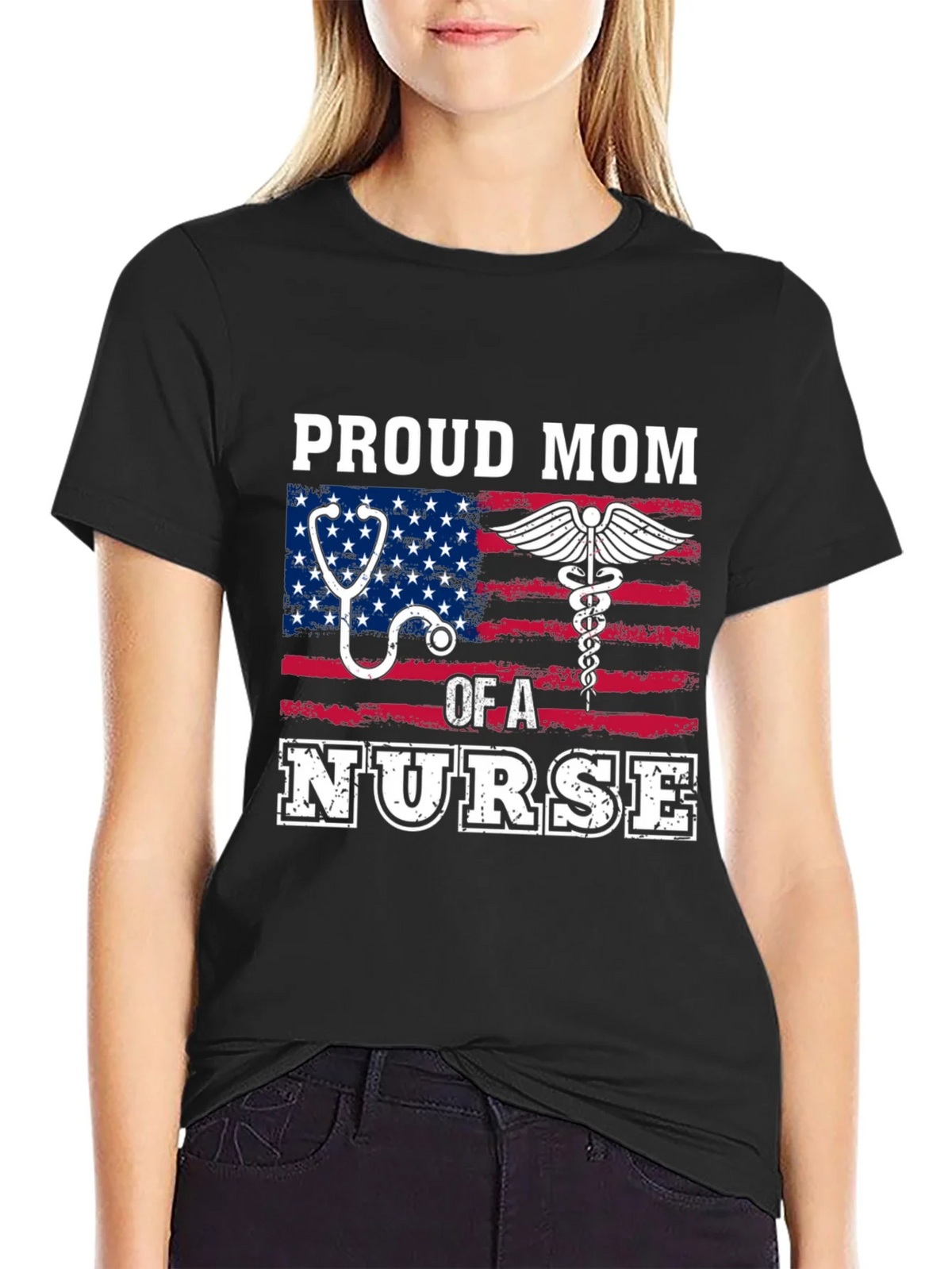 Proud Mom of a Nurse T-Shirt product image 5