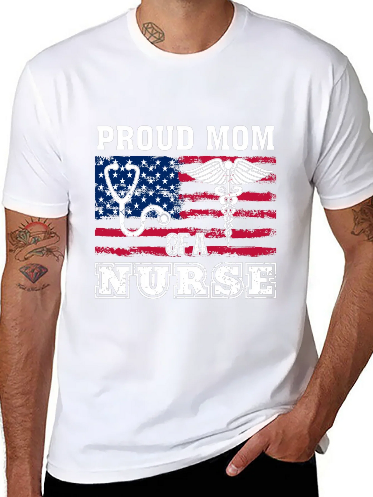 Proud Mom of a Nurse T-Shirt product image 10