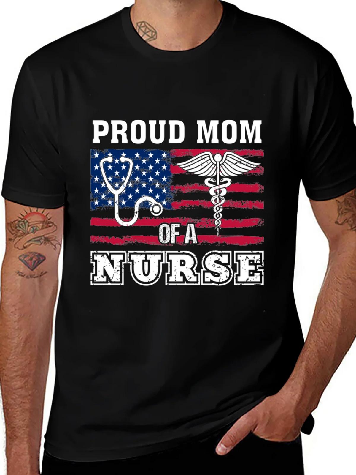 Proud Mom of a Nurse T-Shirt product image 1