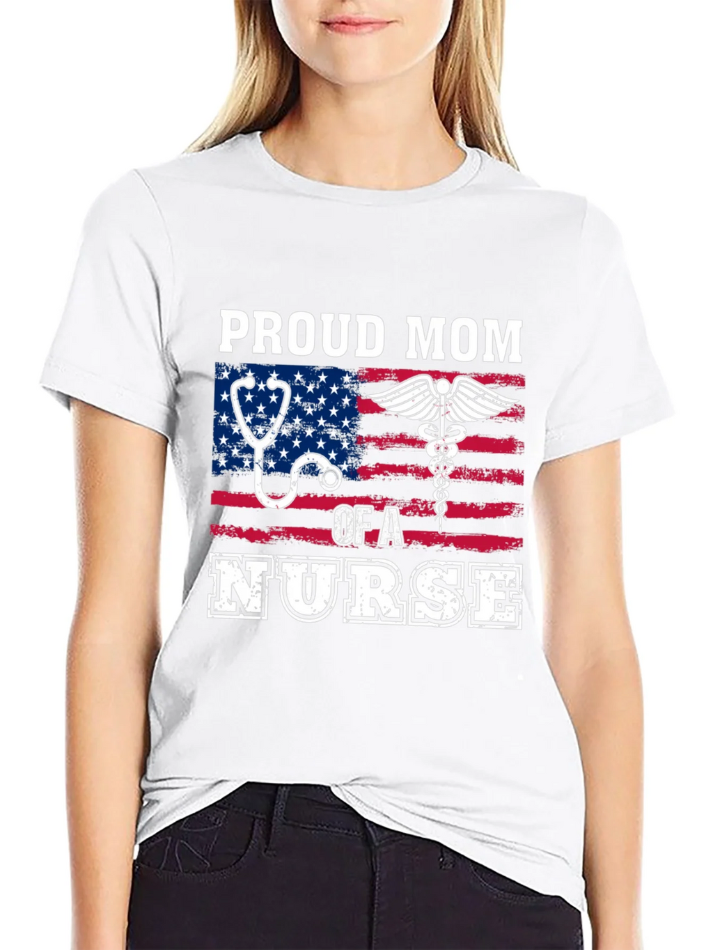 Proud Mom of a Nurse T-Shirt product image 11