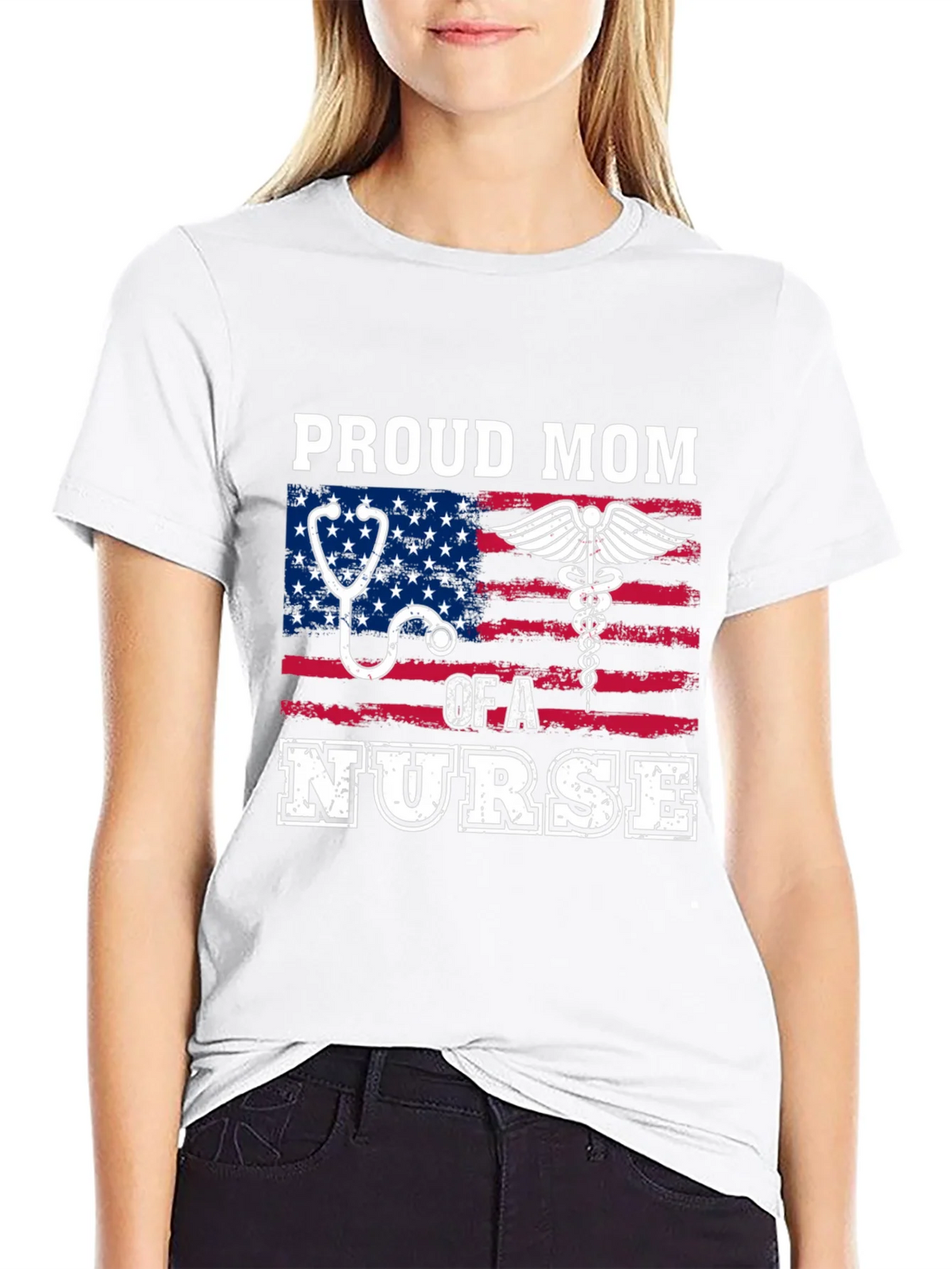Proud Mom of a Nurse T-Shirt product image 11