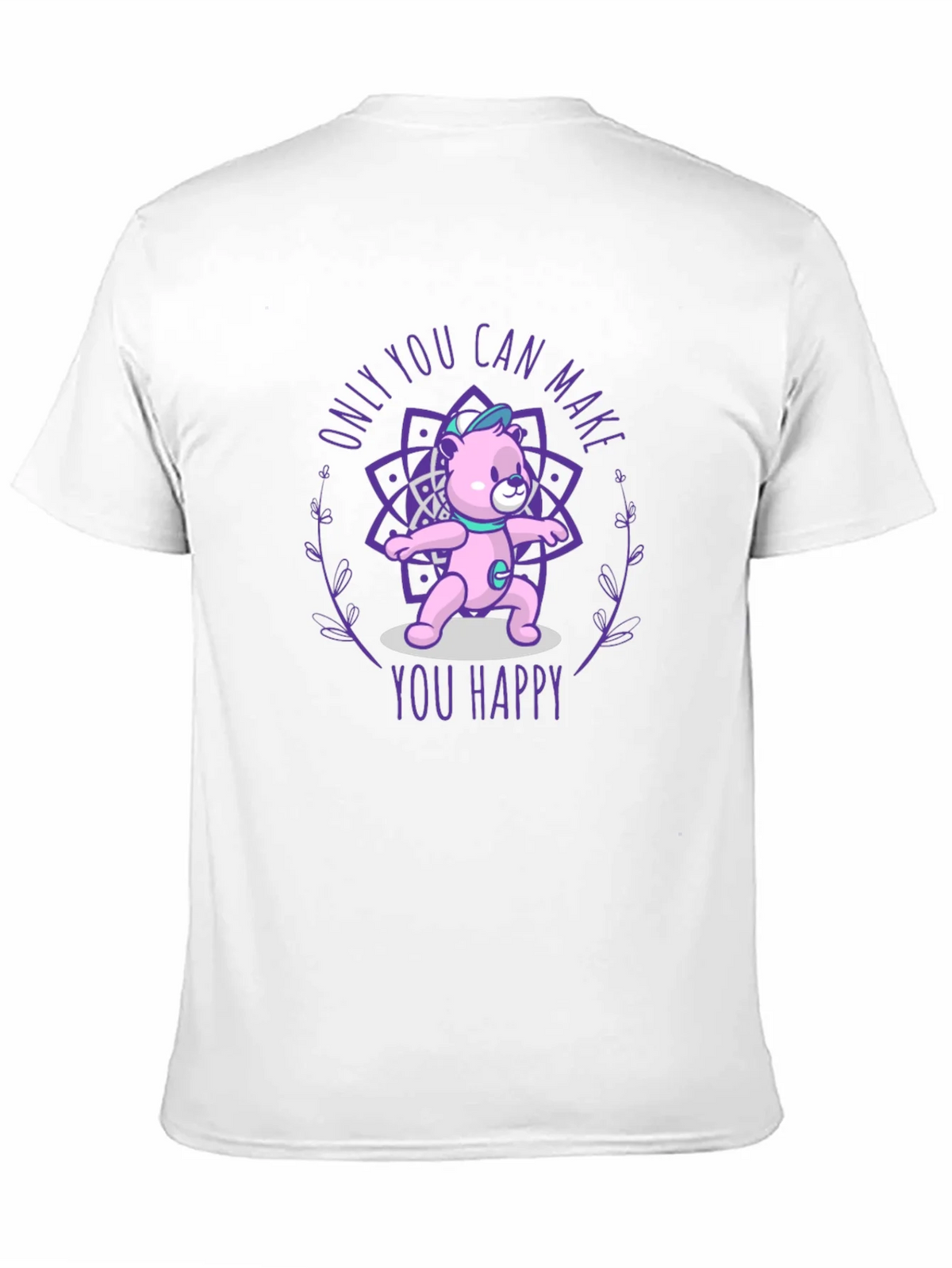 Yoga Bear Graphic Tee: Find Your Inner Peace product image 2