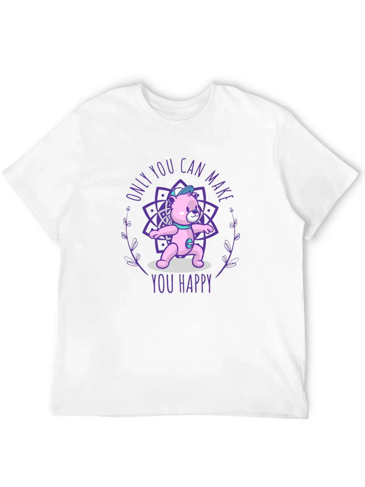Yoga Bear Graphic Tee: Find Your Inner Peace product image 3