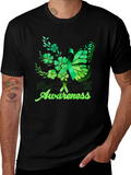 Mental Health Awareness Butterfly T-Shirt product image 1