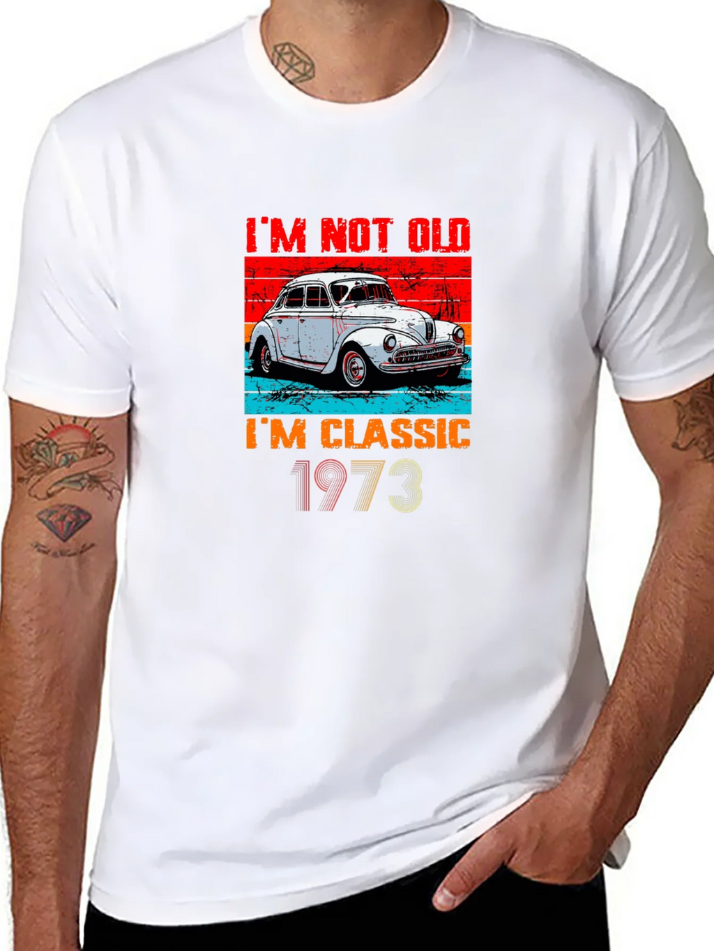 Classic Car 1973 T-Shirt - Im Not Old Im product image 10