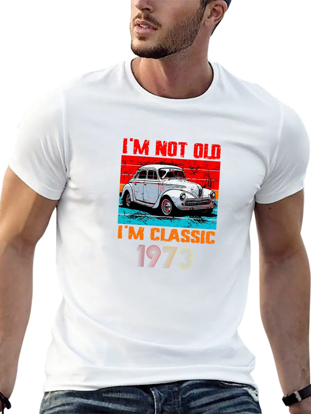 Classic Car 1973 T-Shirt - Im Not Old Im product image 4