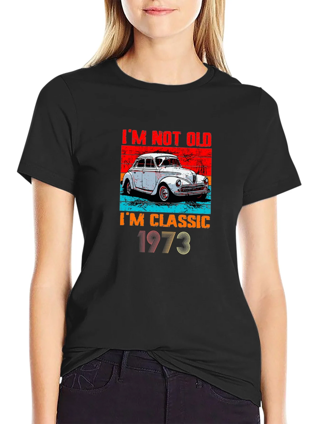 Classic Car 1973 T-Shirt - Im Not Old Im product image 5