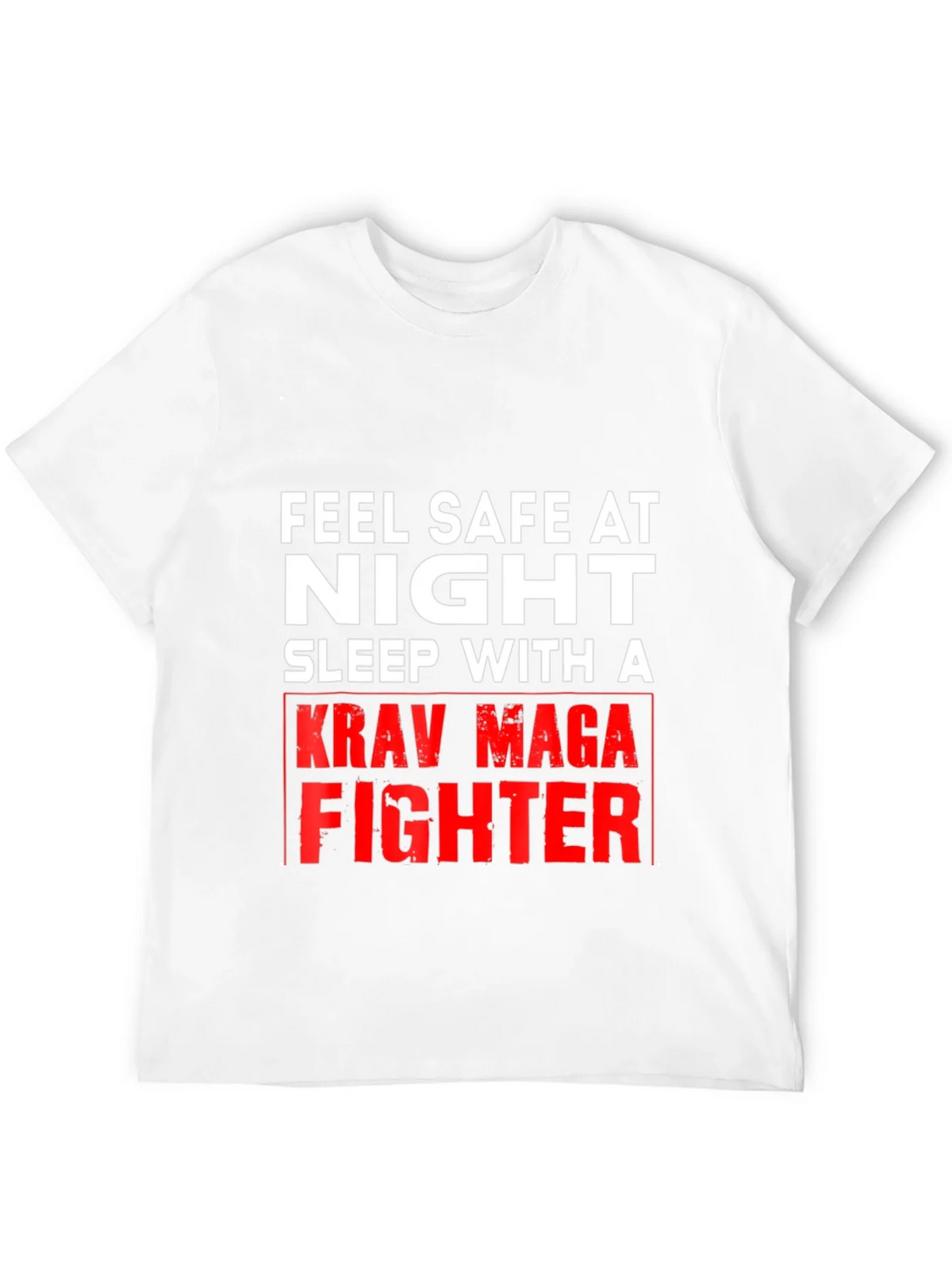 Feel Safe At Night Krav Maga Fighter Graphic Tee product image 3