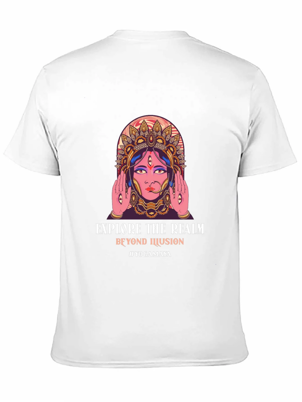 Explore the Realm Tee - Yoga Inspired Graphic T-Shirt product image 2