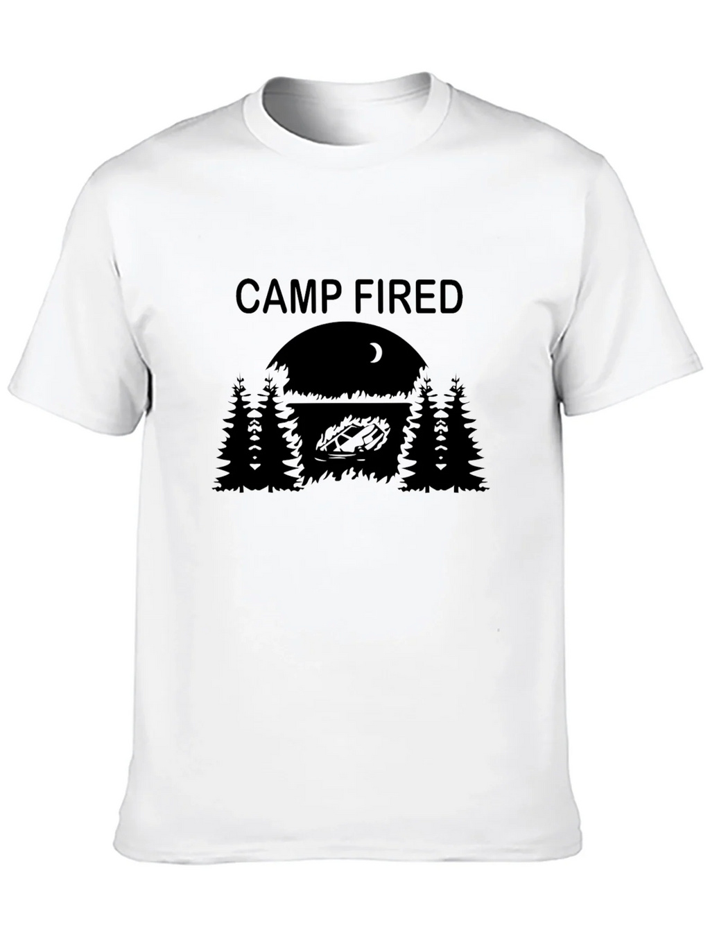 Camp Fired Graphic Tee - Funny Camping T-Shirt product image 12