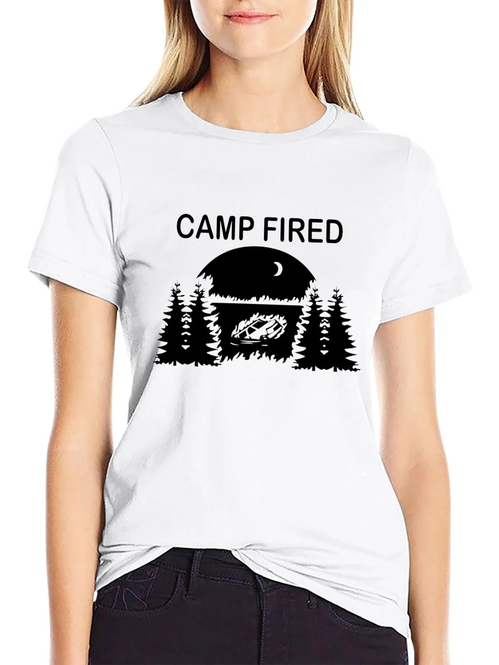 Camp Fired Graphic Tee - Funny Camping T-Shirt product image 11