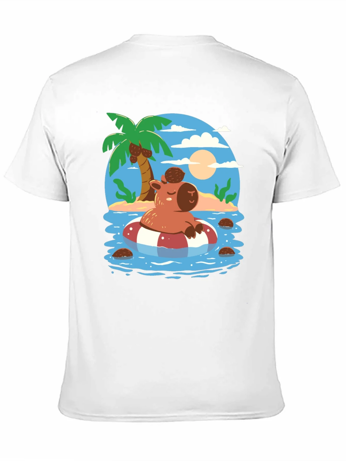 Relaxed Capybara Summer T-Shirt product image 2