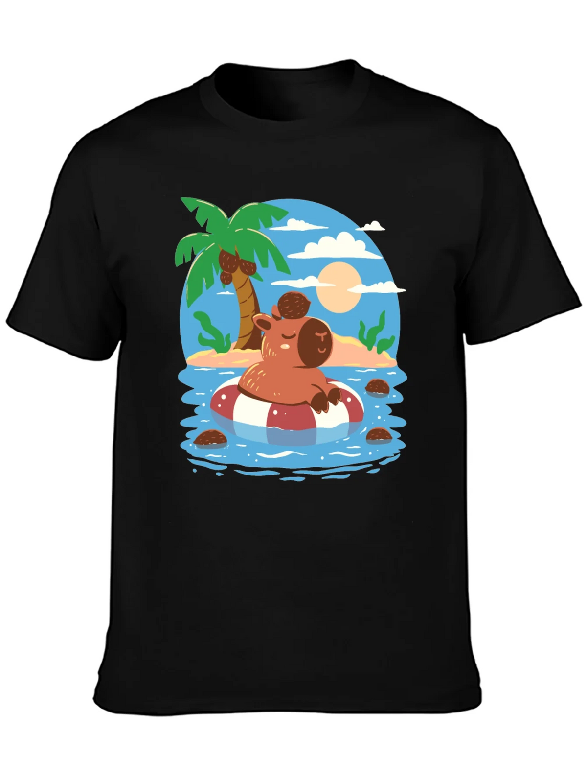Relaxed Capybara Summer T-Shirt product image 6