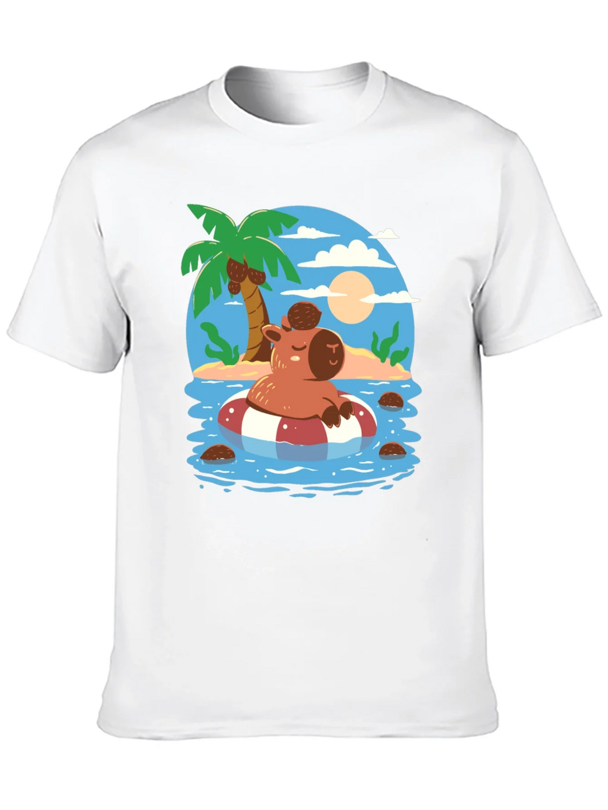 Relaxed Capybara Summer T-Shirt product image 12