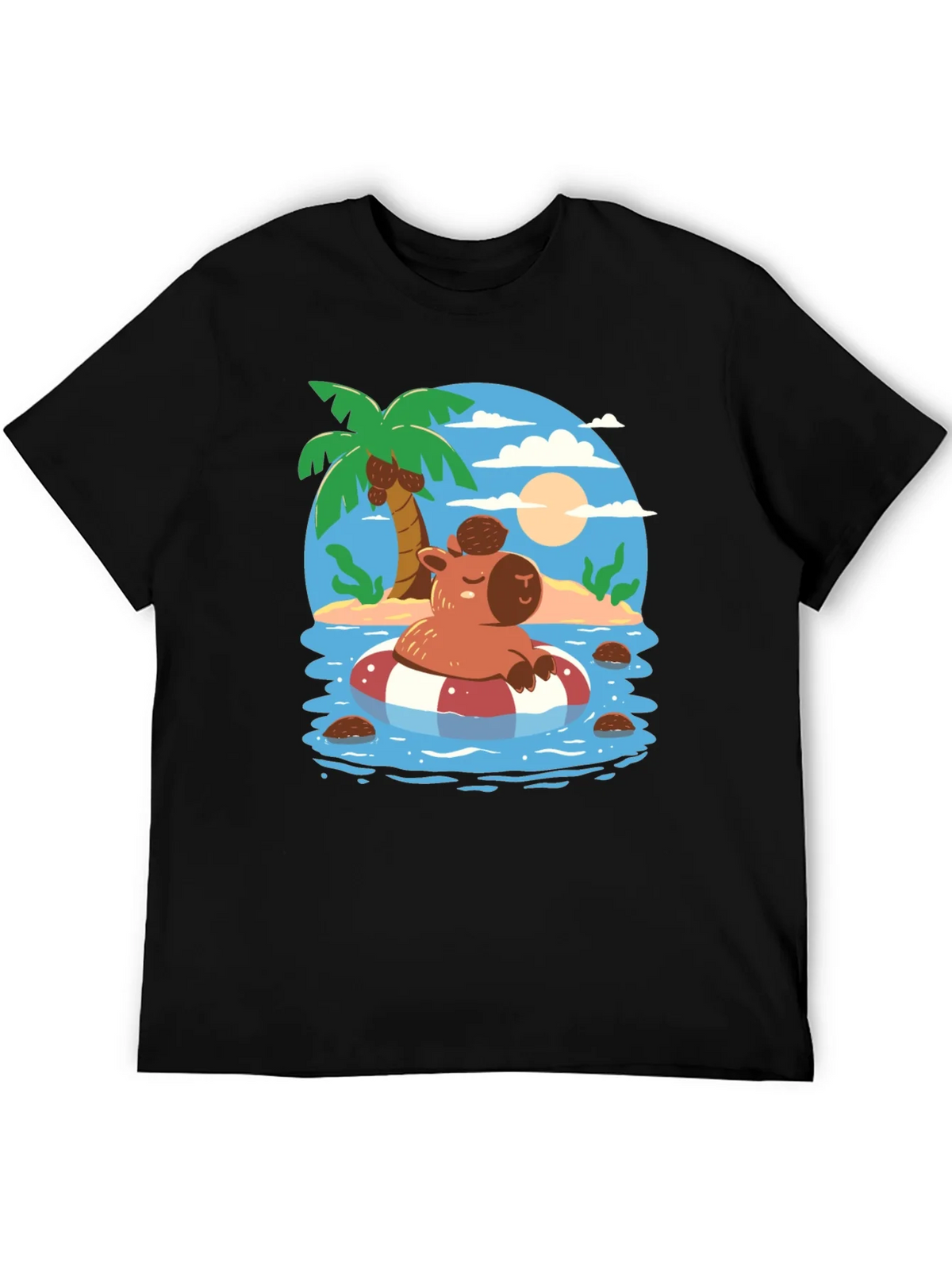 Relaxed Capybara Summer T-Shirt product image 8