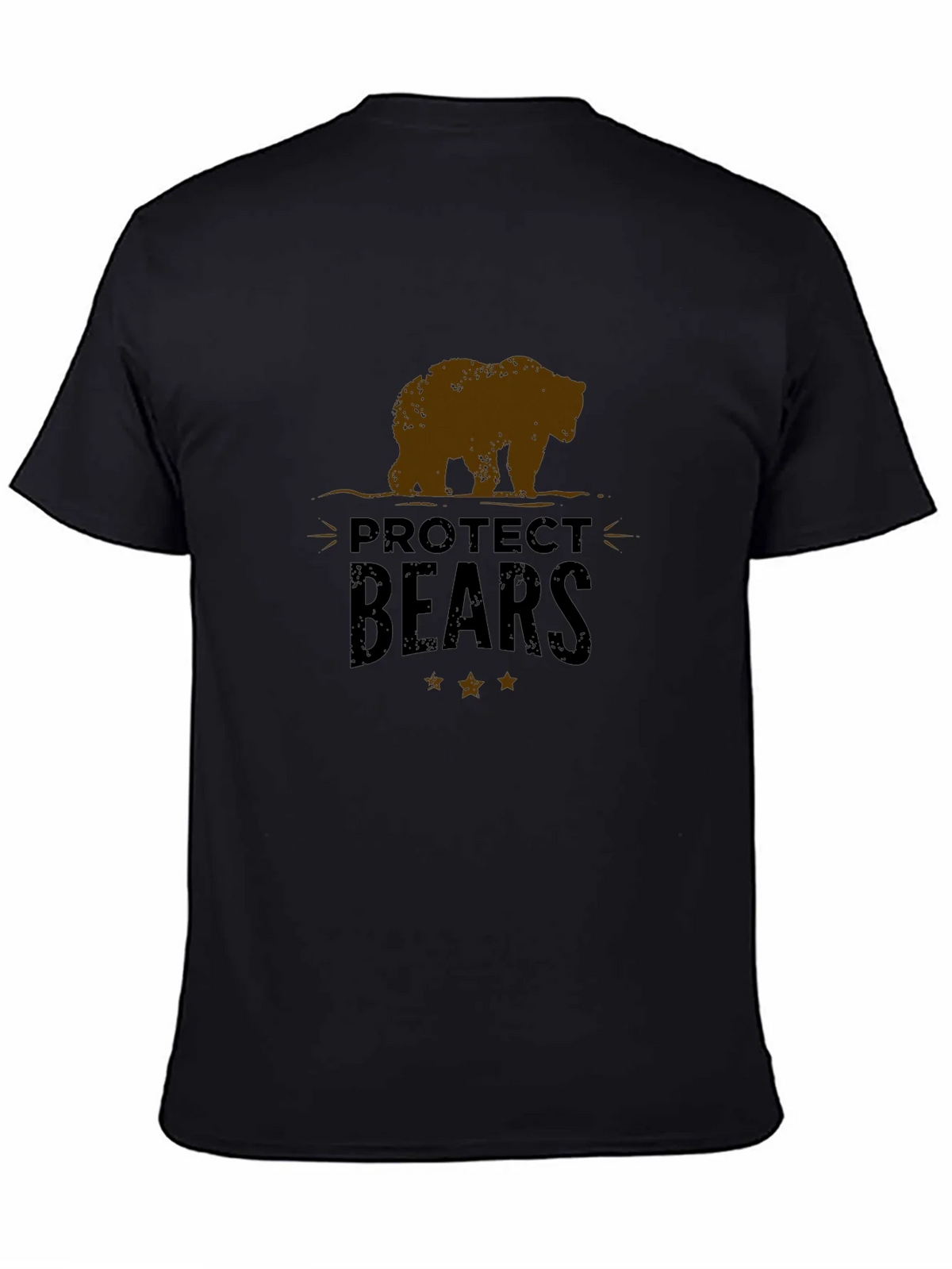Protect Bears Graphic Tee - Black product image 7