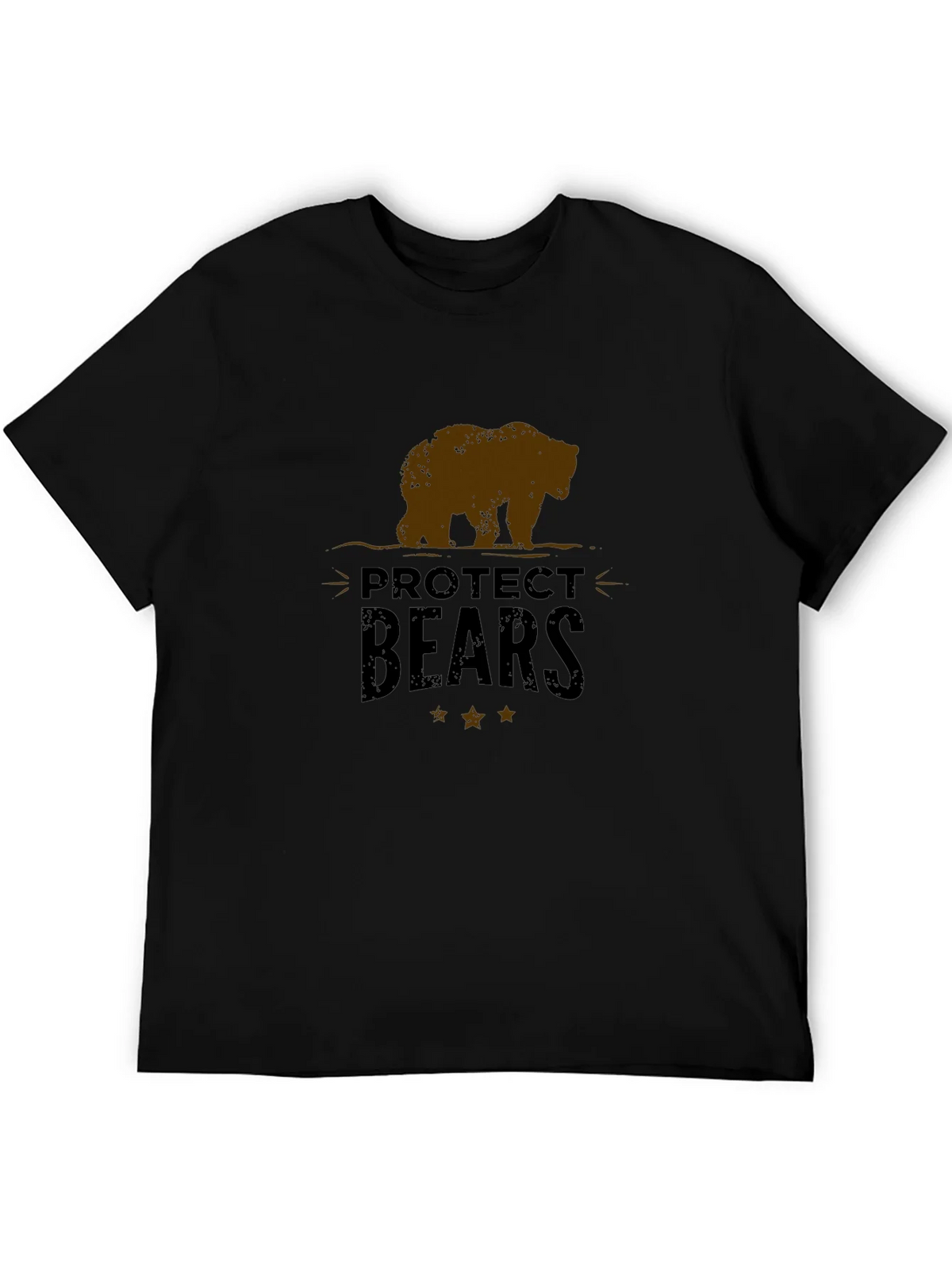 Protect Bears Graphic Tee - Black product image 8