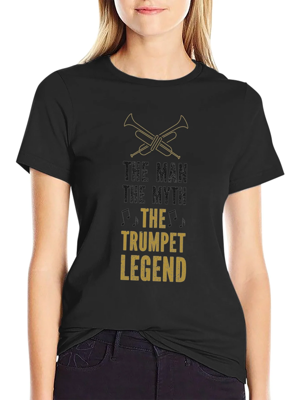 The Trumpet Legend T-Shirt - Musician Graphic Tee product image 5