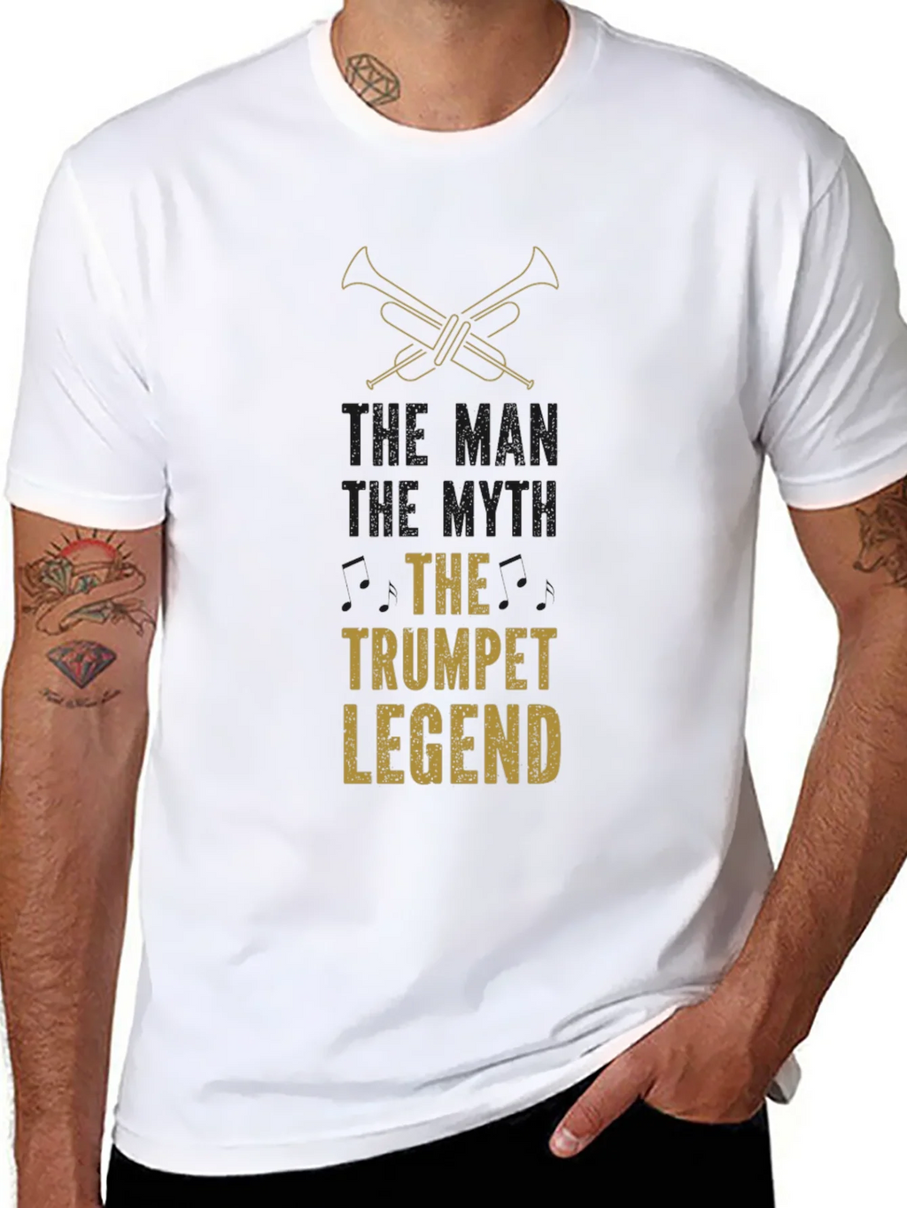 The Trumpet Legend T-Shirt - Musician Graphic Tee product image 10