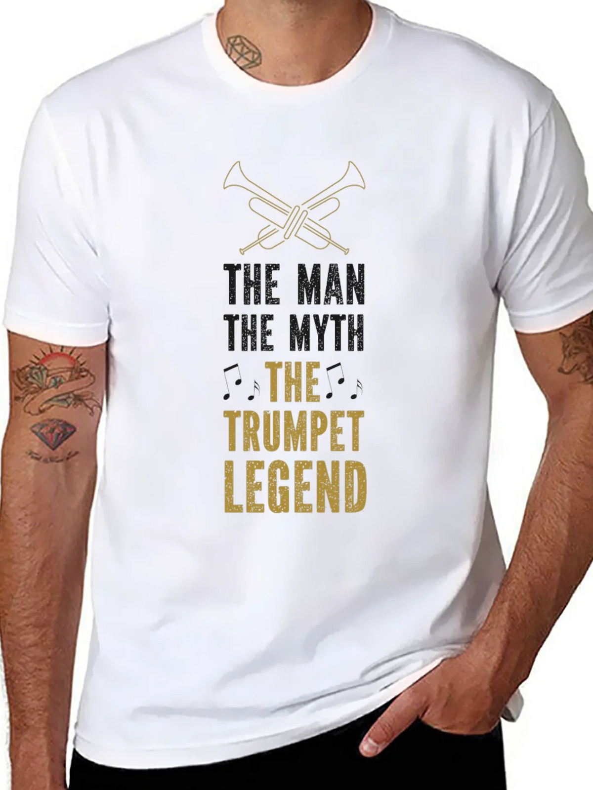 The Trumpet Legend T-Shirt - Musician Graphic Tee product image 10