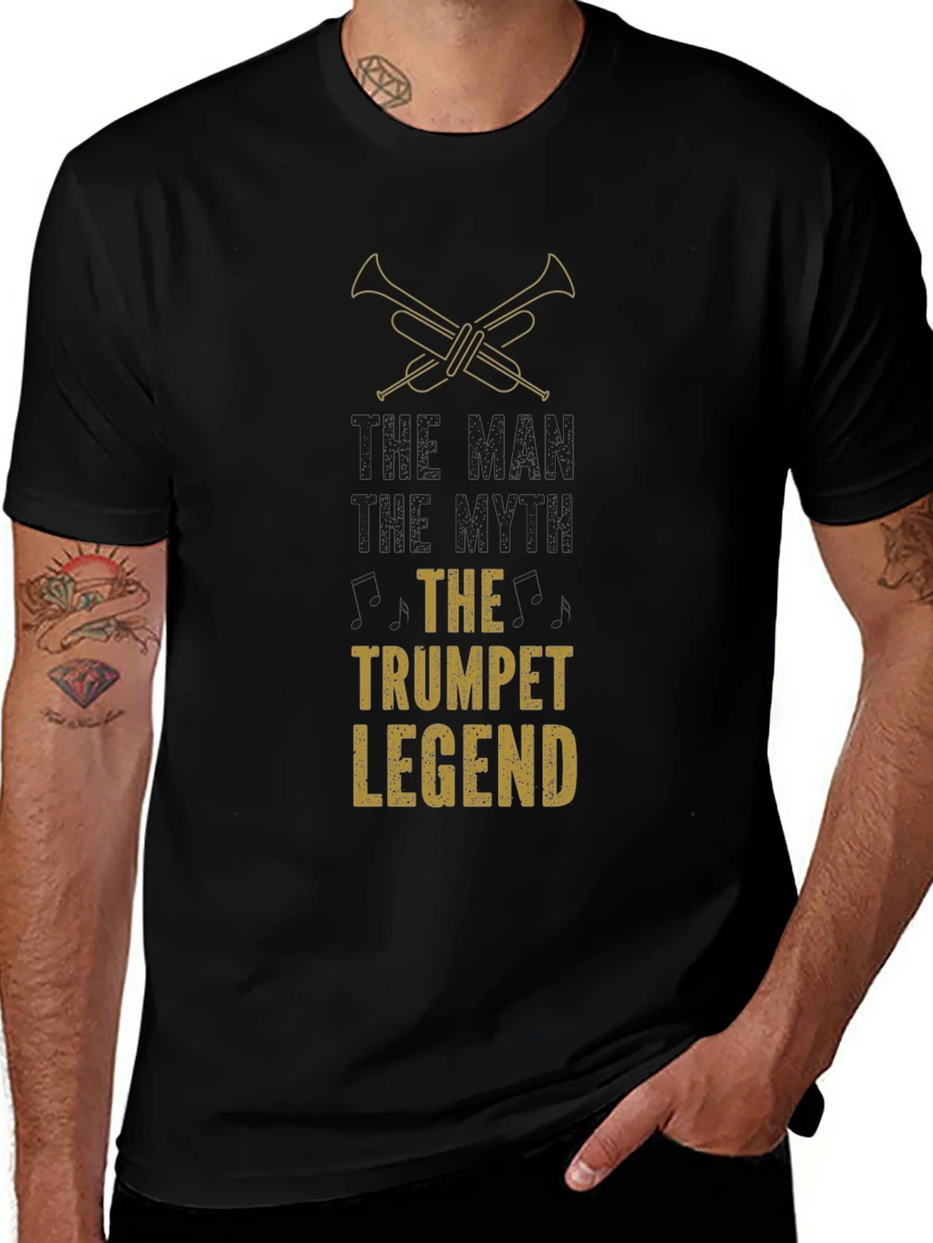 The Trumpet Legend T-Shirt - Musician Graphic Tee product image 1
