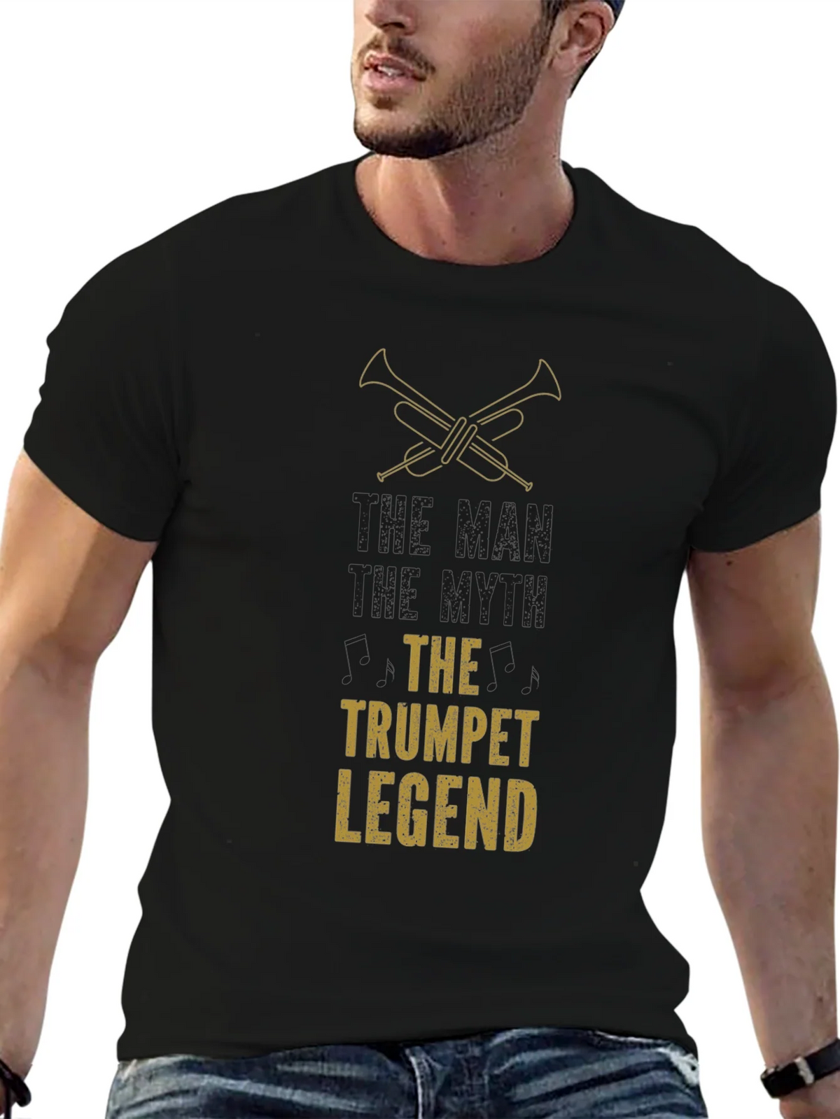The Trumpet Legend T-Shirt - Musician Graphic Tee product image 9
