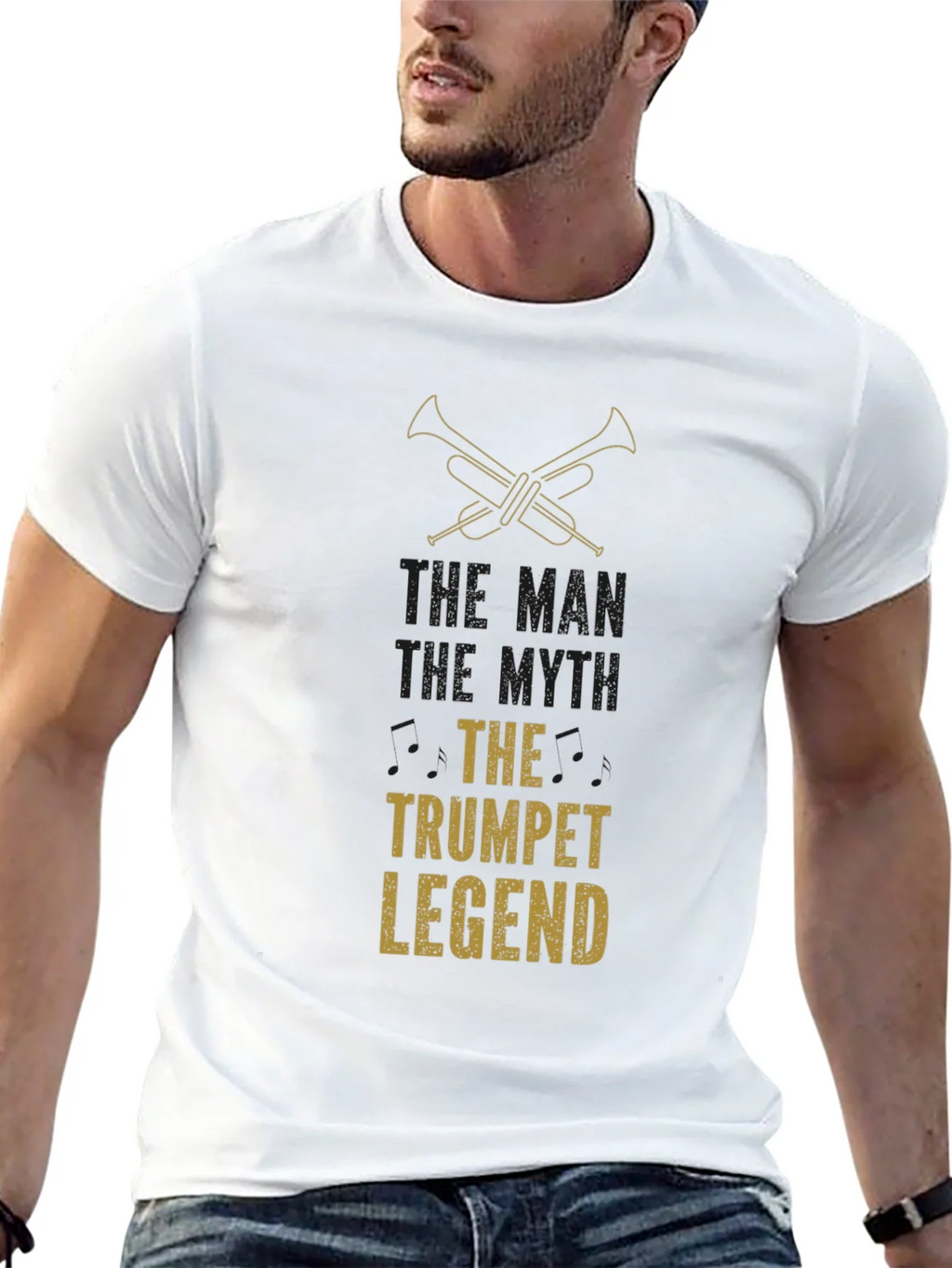 The Trumpet Legend T-Shirt - Musician Graphic Tee product image 4