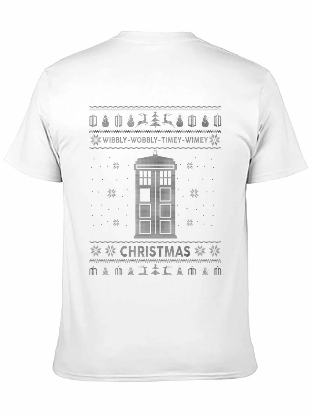 Doctor Who Christmas TARDIS Holiday Sweater Shirt product image 2