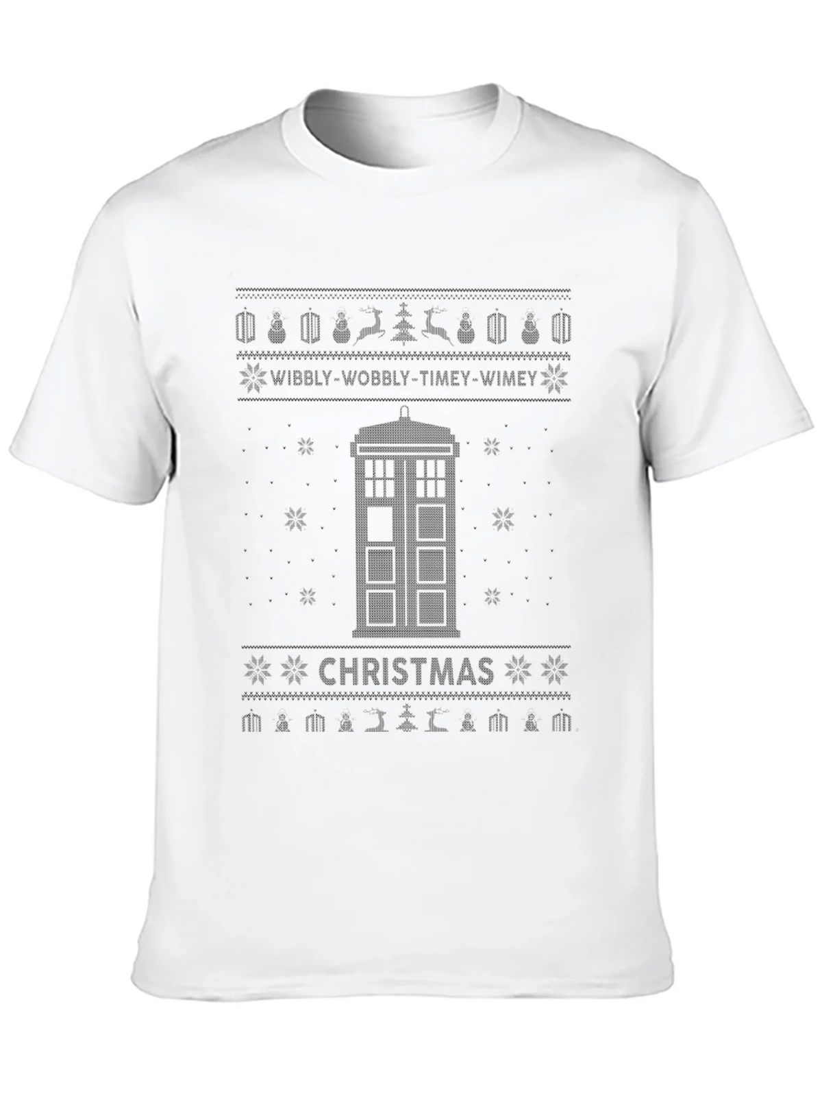 Doctor Who Christmas TARDIS Holiday Sweater Shirt product image 12